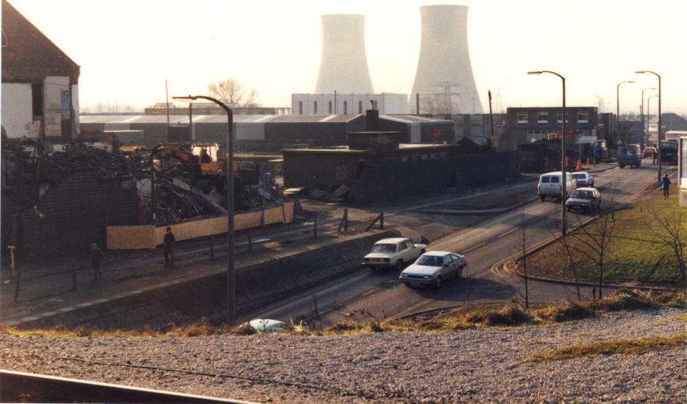 Chapel Lane from N.W, Station