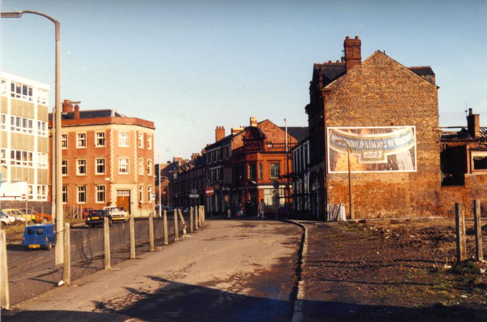 Original line of Chapel Lane