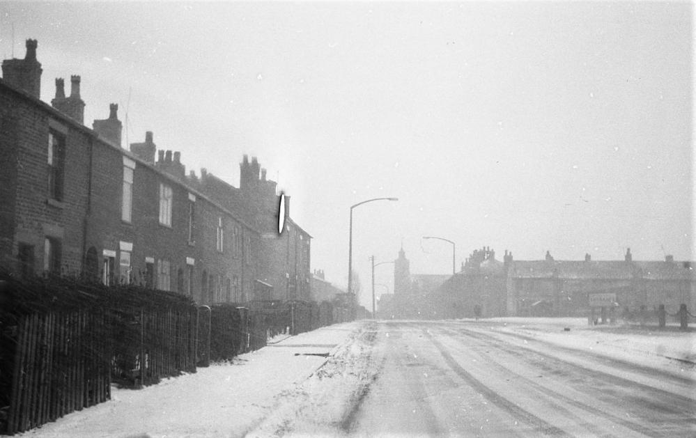 Leigh Road, Hindley Green, Winter 1963