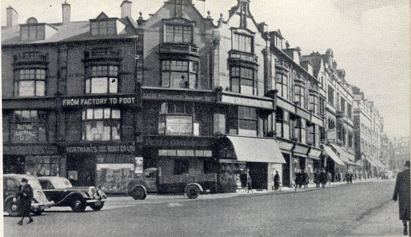 Corner of Market St and Woodcock St.