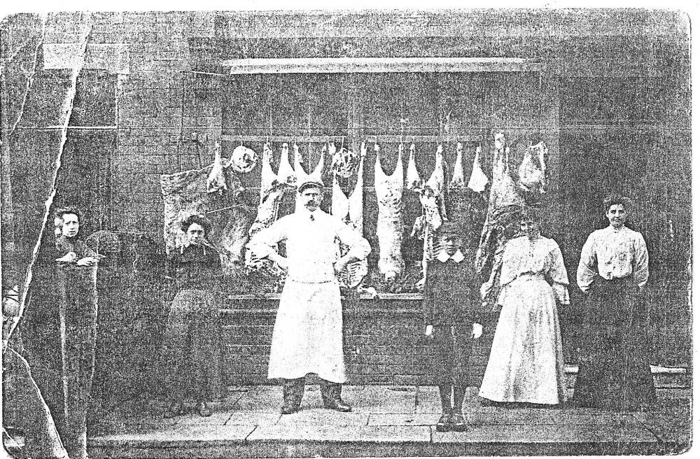 Butchers Shop Warrington Road, Abram. Butchers Shop Warrington Road, Abram.