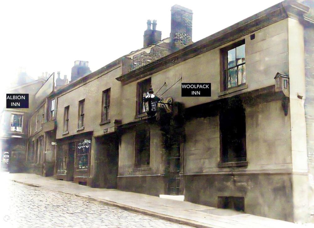 The Albion Inn and the Woolpack Inn, Millgate The Albion Inn and the Woolpack Inn, Millgate