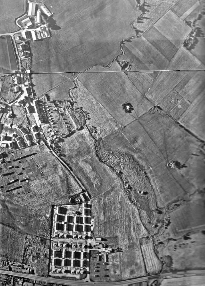 Aerial View of Spencers Lane c1960 Aerial View of Spencers Lane c1960