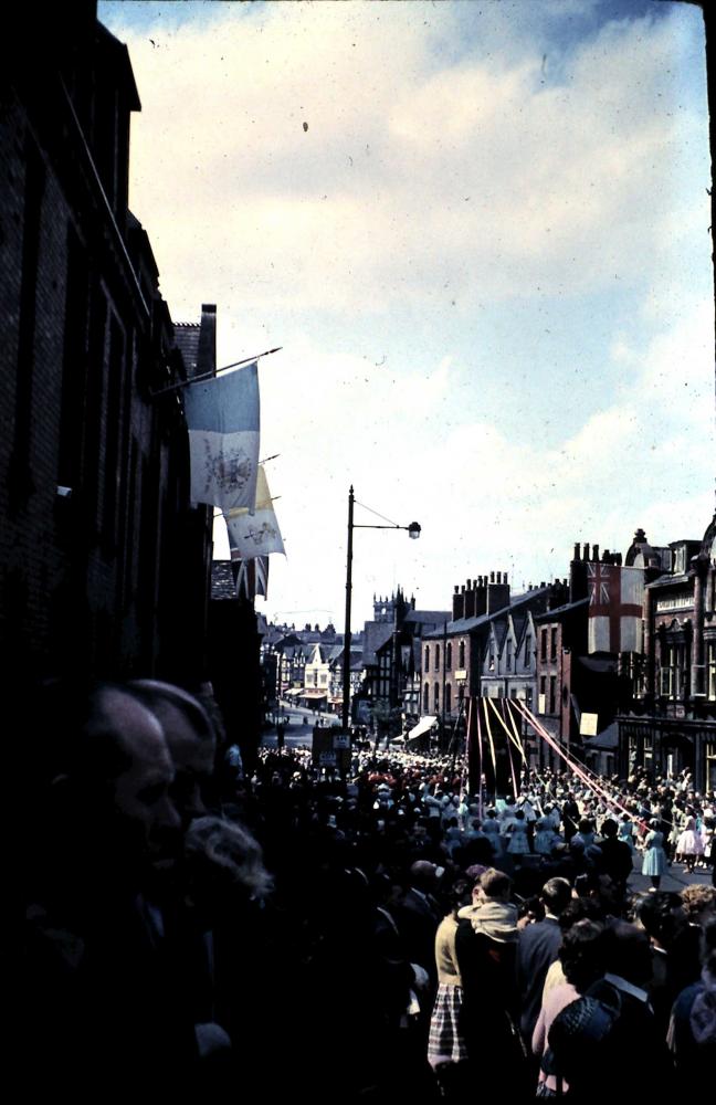 Standishgate - church walks 1964