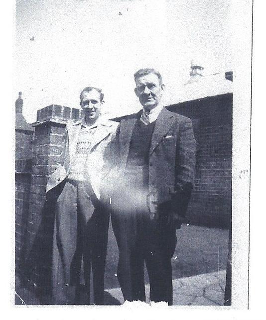 Grandad Davies and Les Calland Grandad Davies and Les Calland