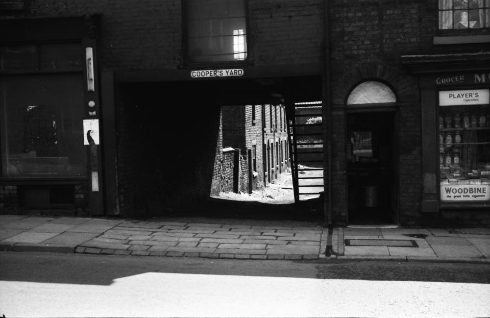 Cooper's Yard, Bridge Street, Hindley 1962 Cooper's Yard, Bridge Street, Hindley 1962