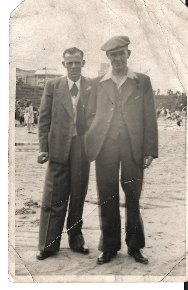 Grandad and Cliff Calland