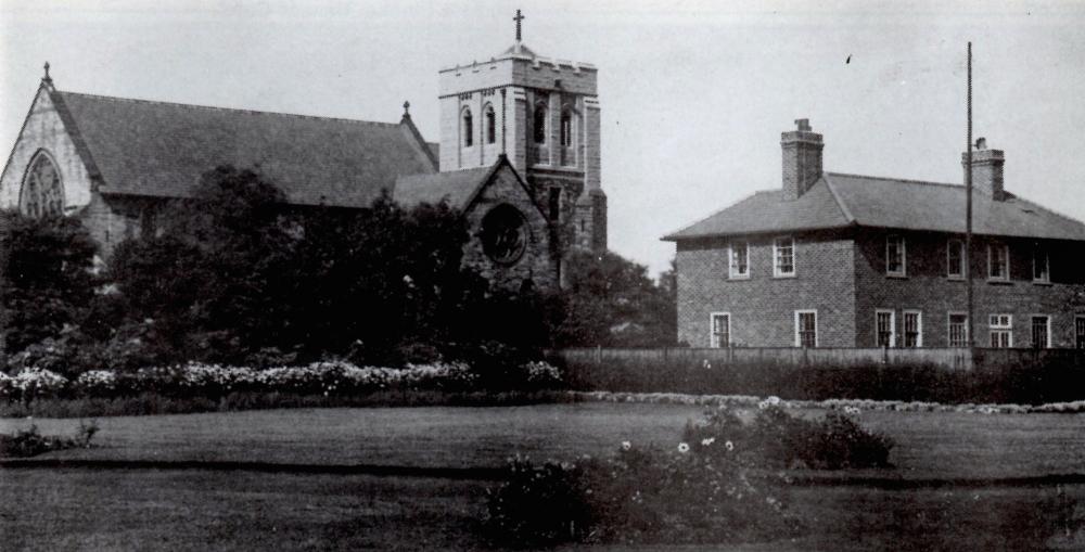 St. Mark's, Newtown, Church and Vicarage, 1927 St. Mark's, Newtown, Church and Vicarage, 1927