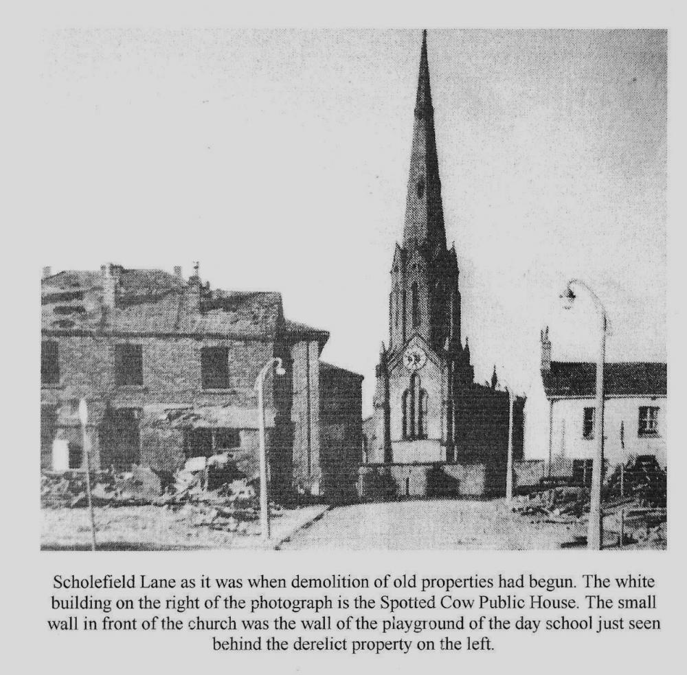 Demolition od Scholefield Lane late 1960s