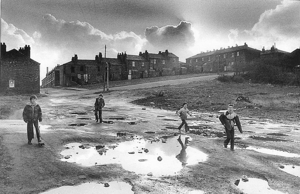 Young Boys At Play Wells St circa 1960s