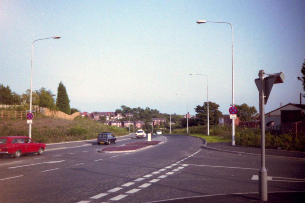 Jct Wigan Lane and Central Park Way Jct Wigan Lane and Central Park Way
