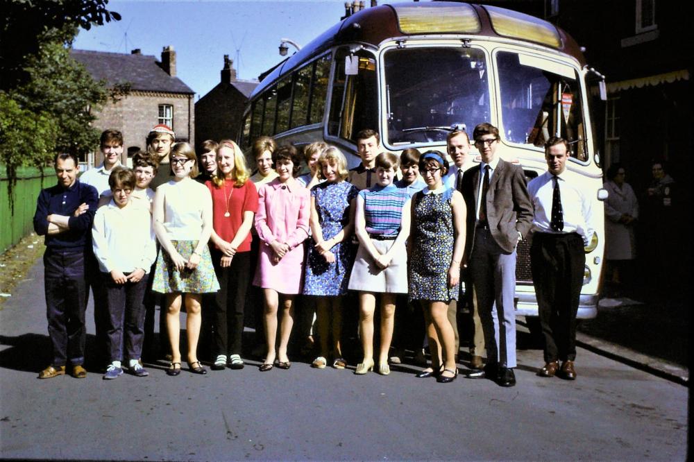 St. Marks Youth Group CYFA trip 1968