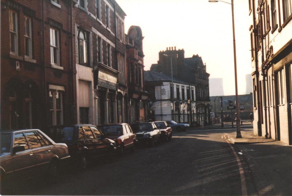 Chapel Lane from Fire Station