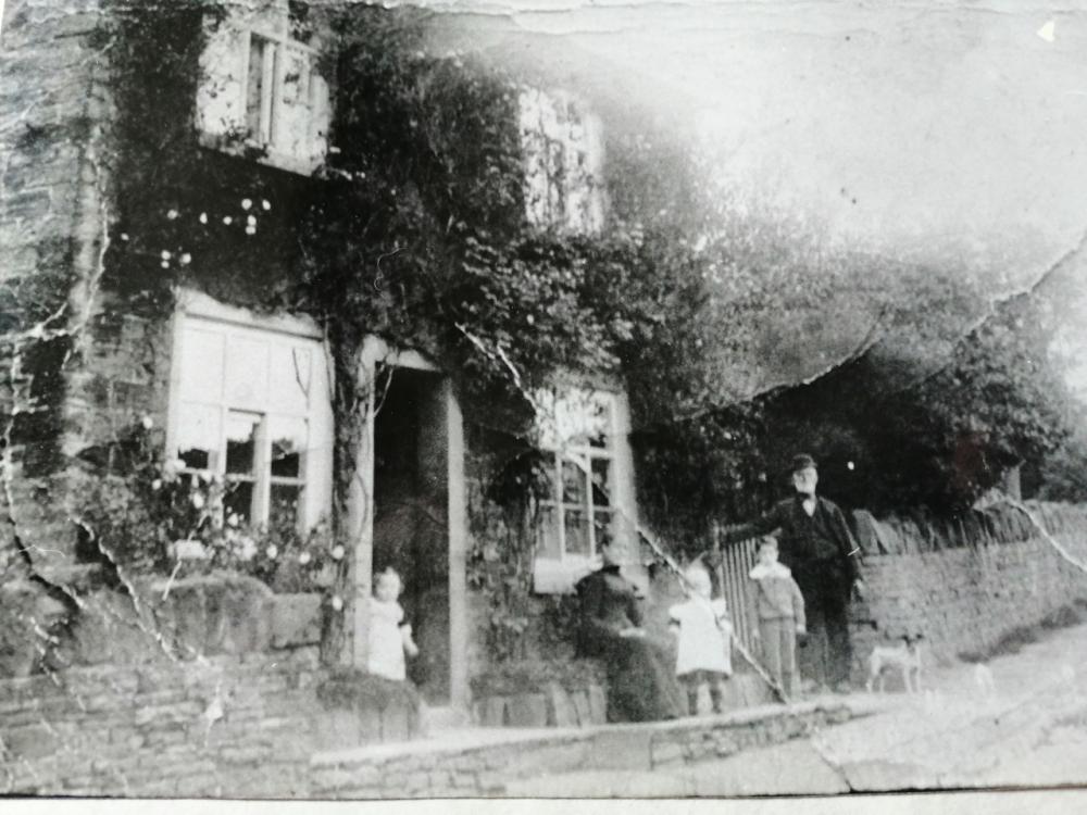 Circa 1900 Higher Lane, Up Holland