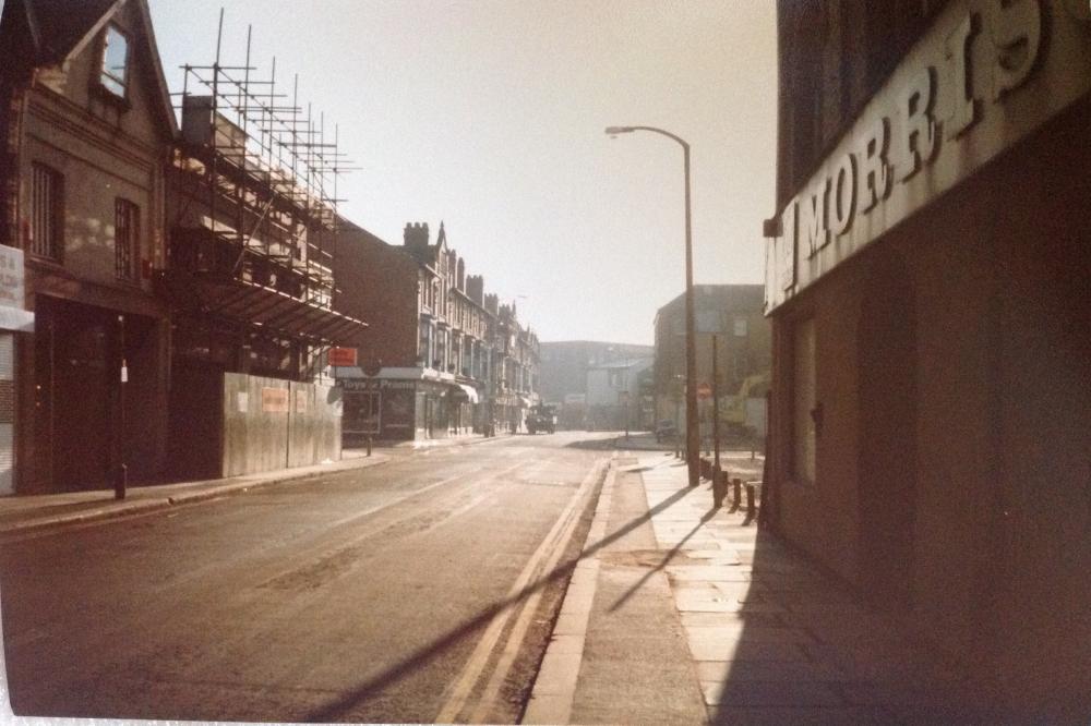 Mesnes street. Mesnes street.