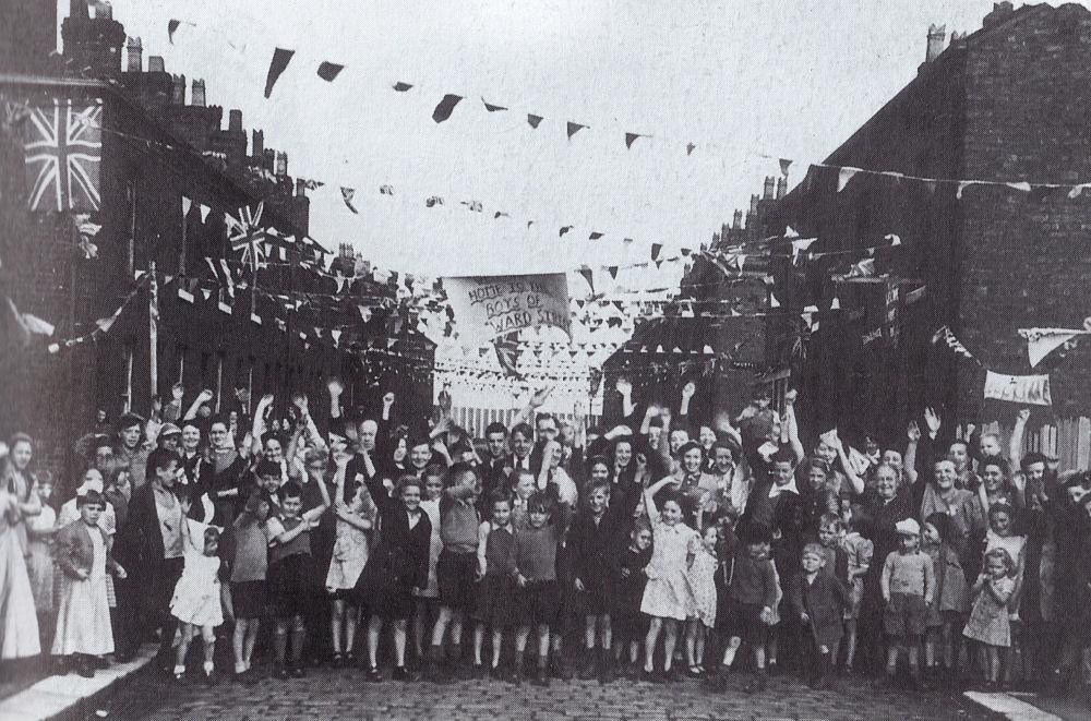 Ward Street, Hindley - 1945?