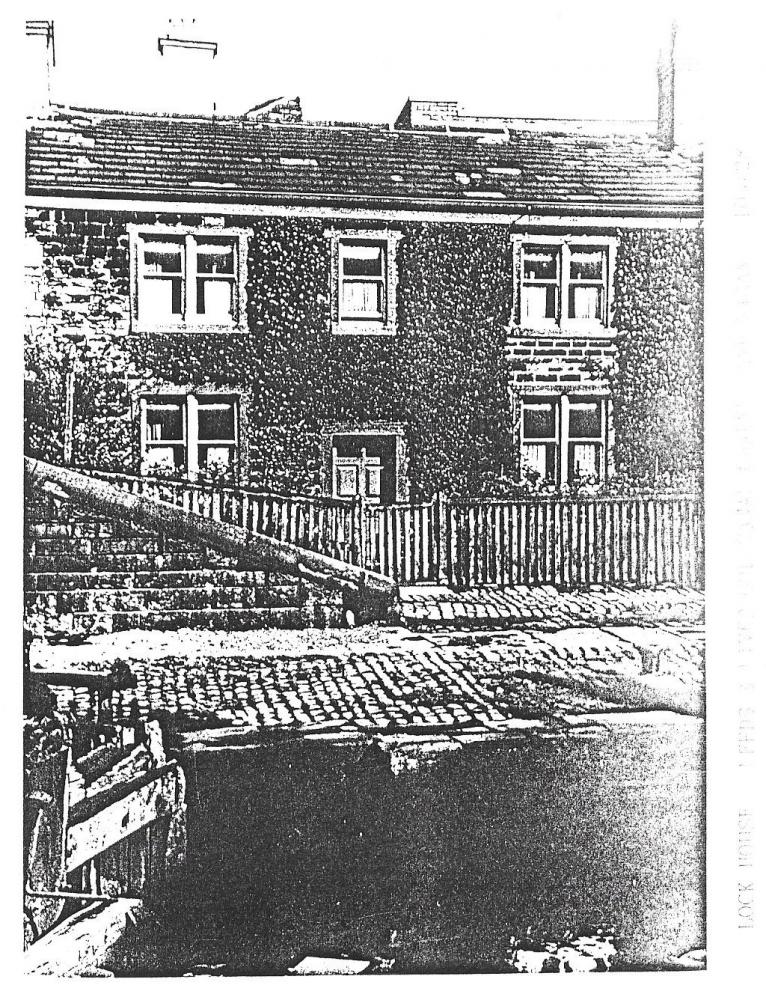 Lock House at Chapel Lane 1900 Lock House at Chapel Lane 1900