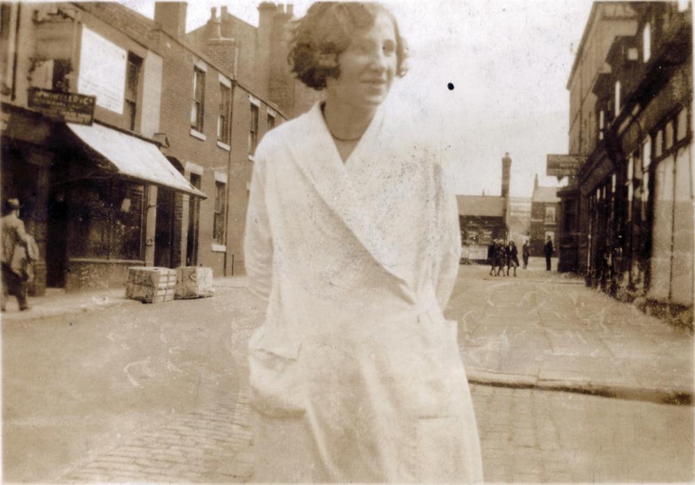 Great Aunt in Unknown Street c1926