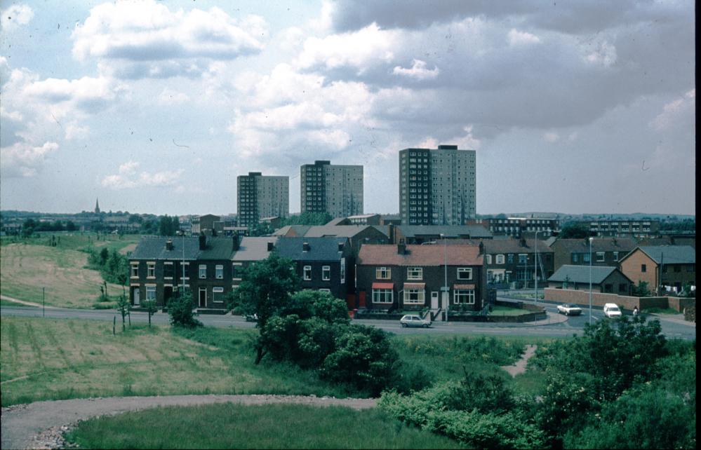 View across Worsley Mesnes North from Poolstock Lane