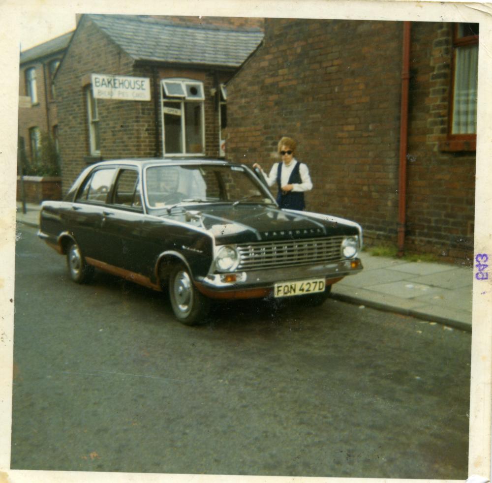 Mum outside the Bake House