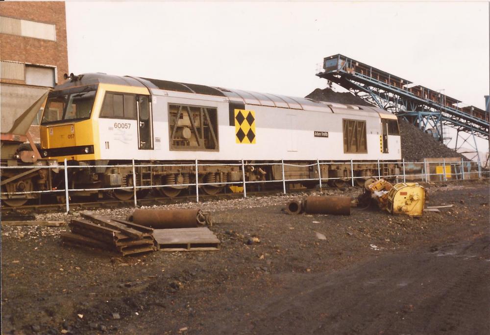 Class 60 at Bickershaw