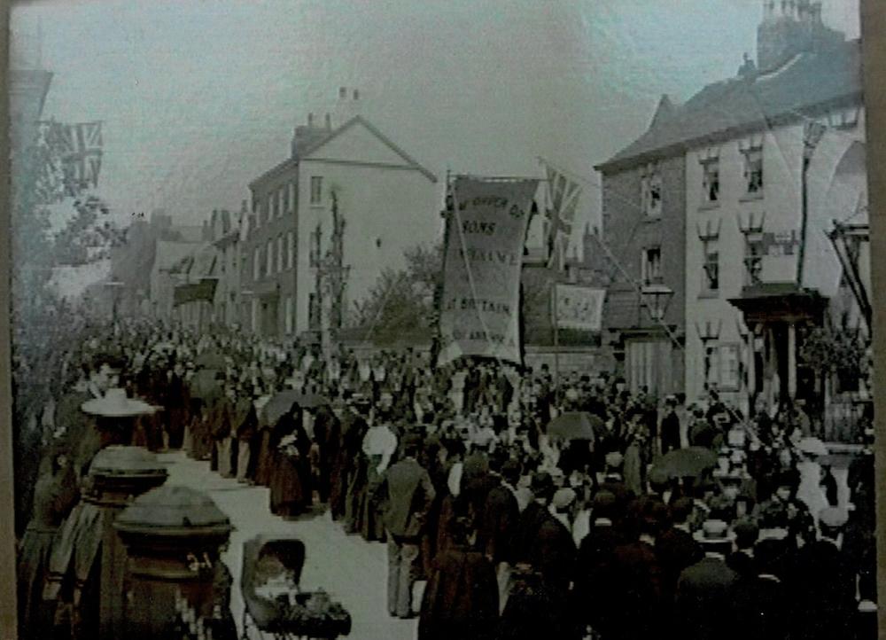 Walking day Early 1900.