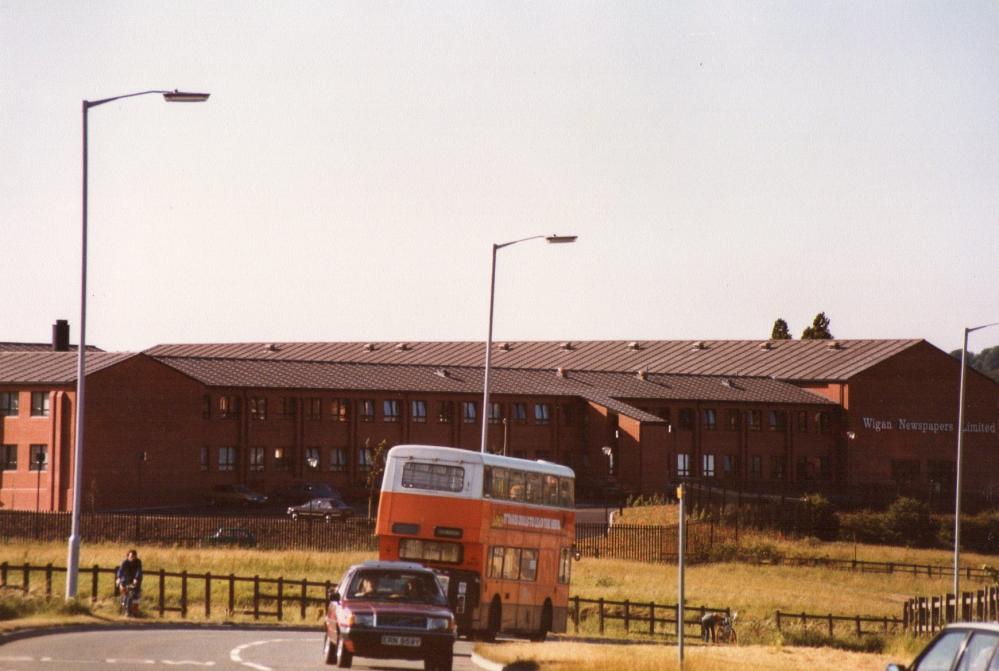 Newly constructed building,Wigan Newsagents Limited, Martland Mill Lane