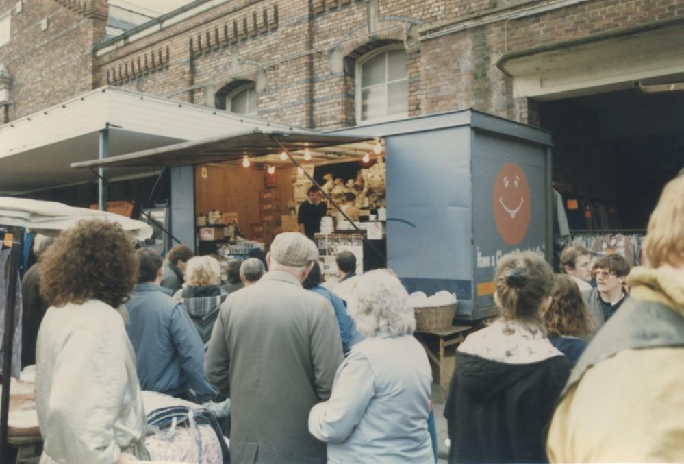 Pot Stalls Wigan Fair 1