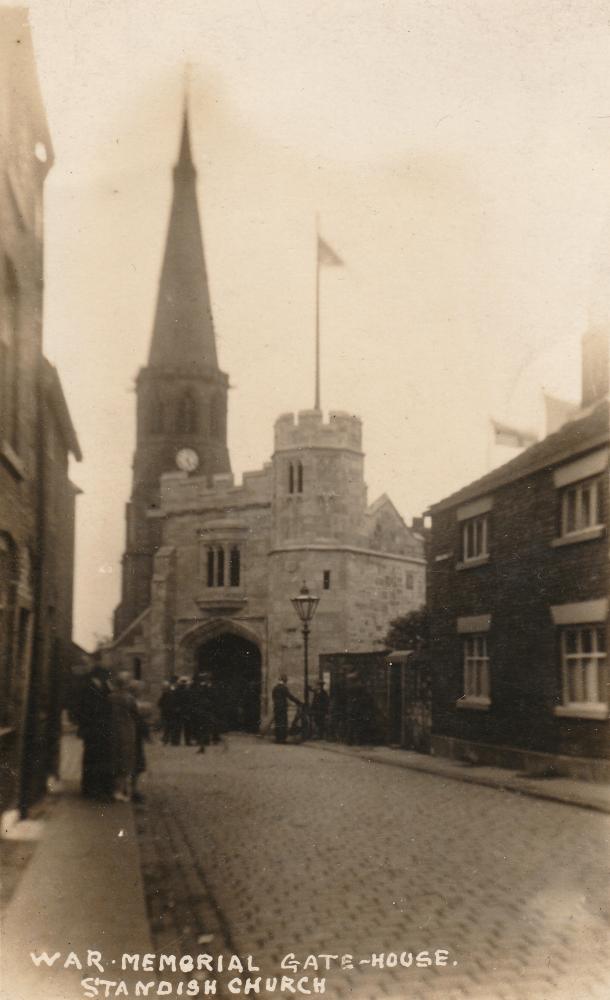 St Wilfrid's Peace Gate from Church Street, 1926 St Wilfrid's Peace Gate from Church Street, 1926