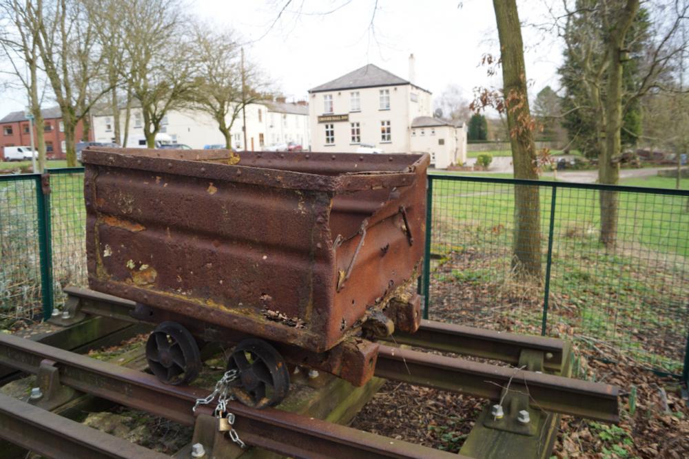 Old mine tub at Crooke