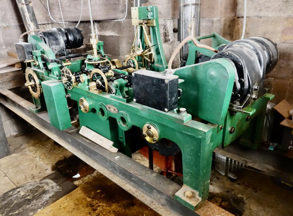 St Wilfrid's clock mechanism St Wilfrid's clock mechanism