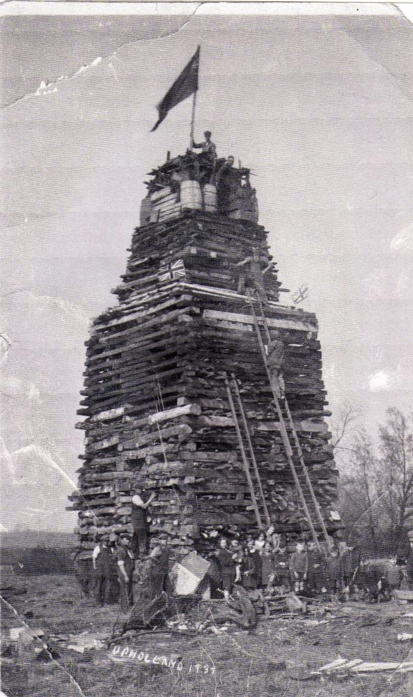 Huge Bonfire 1937 Huge Bonfire 1937