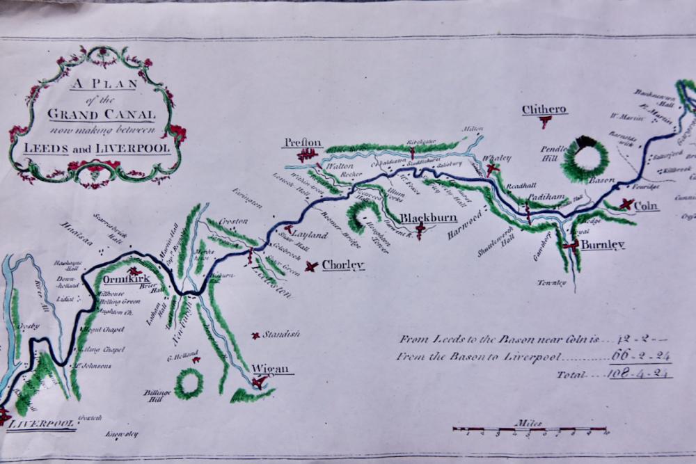 Proposed line of the L&L Canal