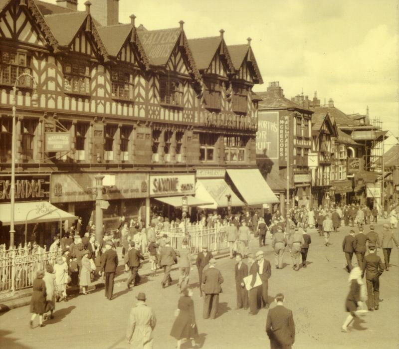 Wigan Market Place 1950's Wigan Market Place 1950's