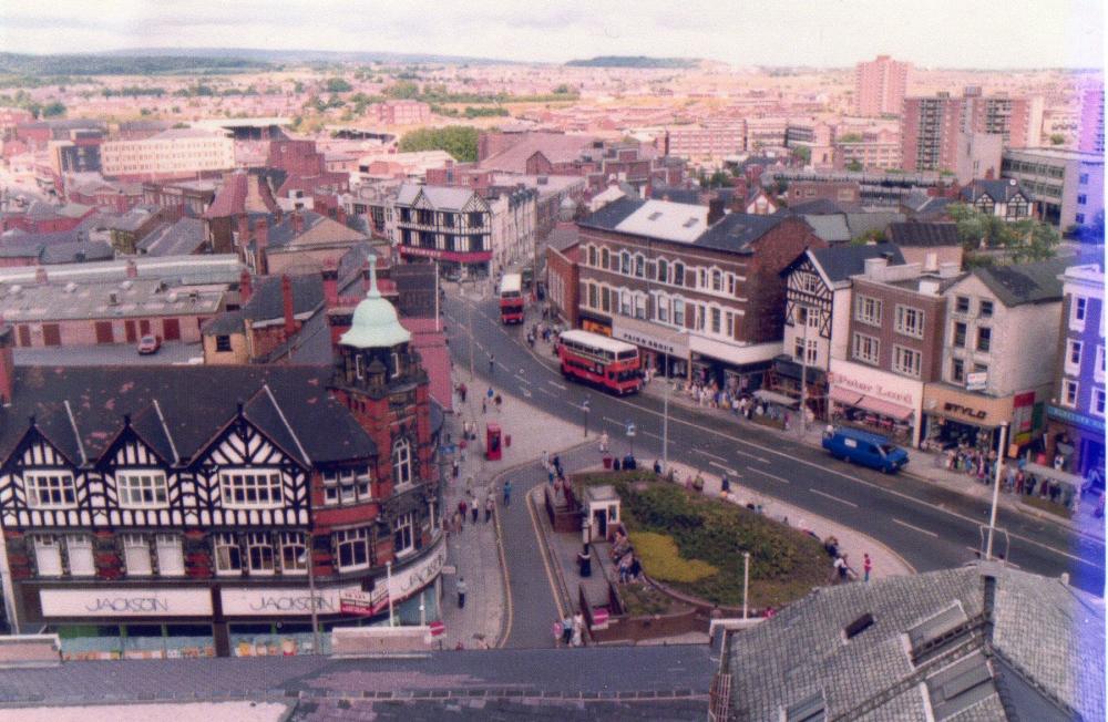 Market Place Wigan . Pic supplied by Ernie Brooks. Market Place Wigan . Pic supplied by Ernie Brooks.