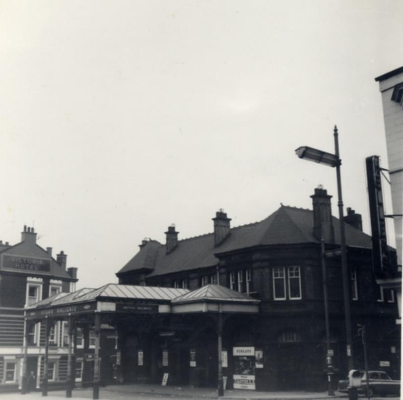 Wigan Wallgate Station c. 1960's Wigan Wallgate Station c. 1960's
