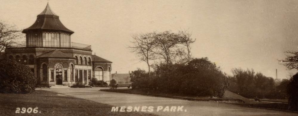 Cafe Mesnes Park 1930's Cafe Mesnes Park 1930's