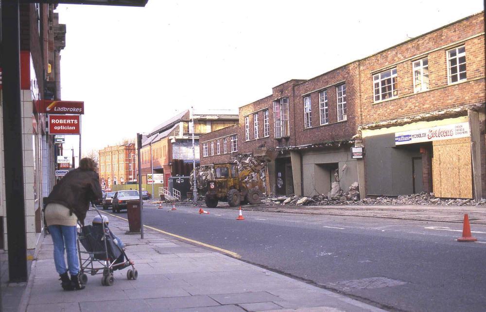 Construction of the Galleries in Wigan.