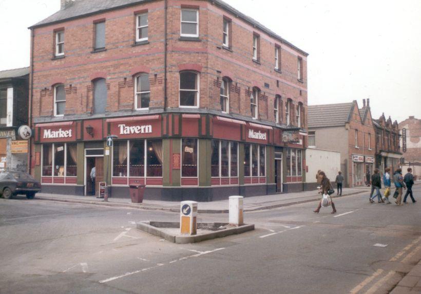 Mesnes Street, c1980. Mesnes Street, c1980.