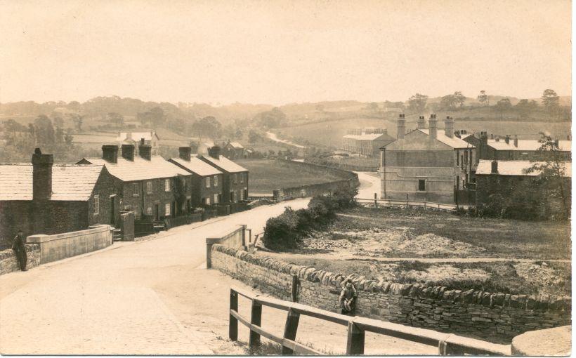 Taken from Canal Bridge looking towards Upholland.