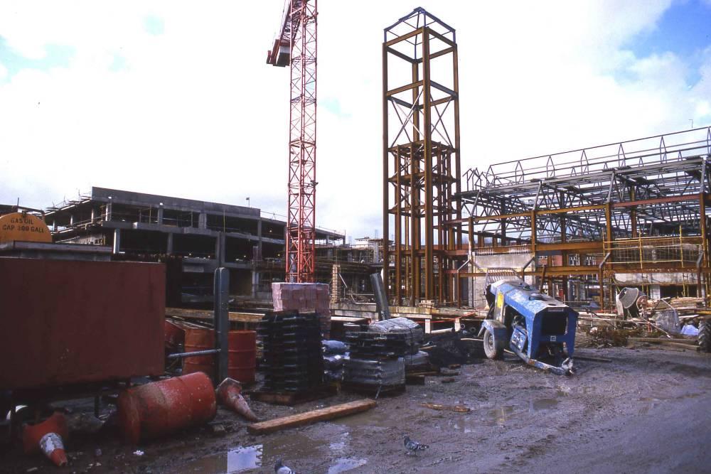 Construction of the Galleries in Wigan.