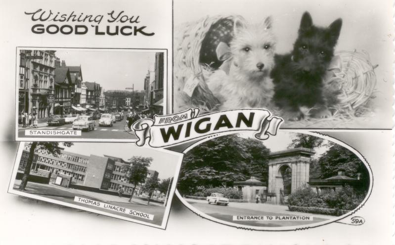 Wigan postcard.