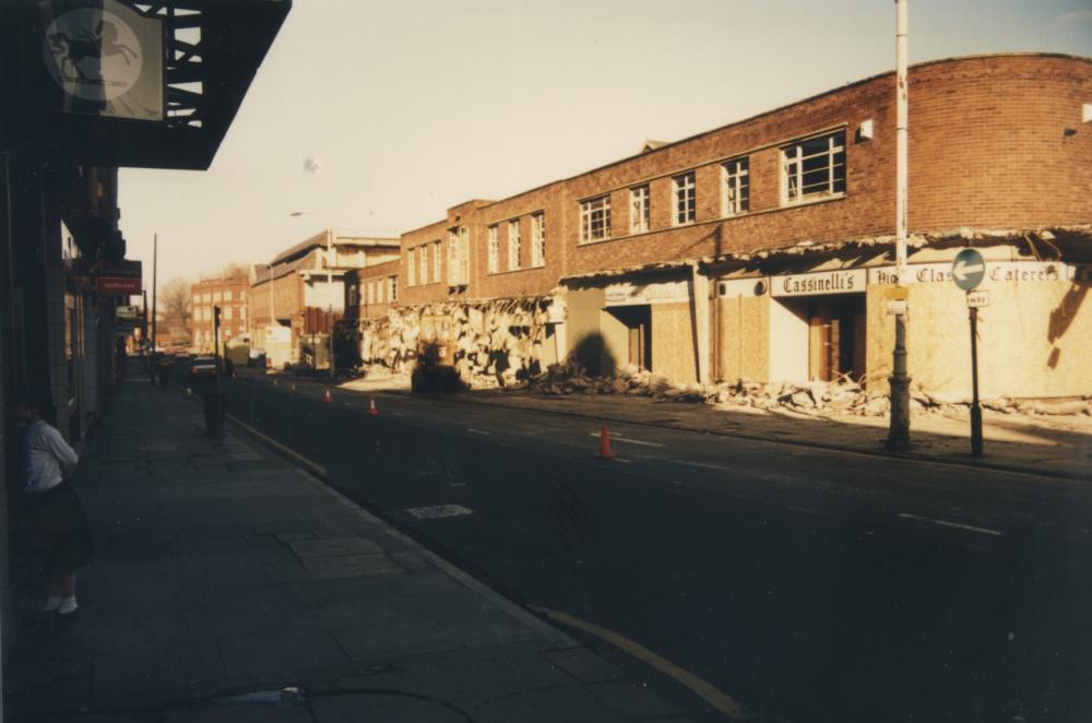 Demolition of the Market Hall 7