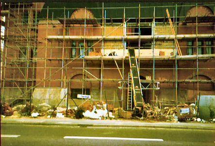 Construction of Wigan Magistrates Court. Construction of Wigan Magistrates Court.