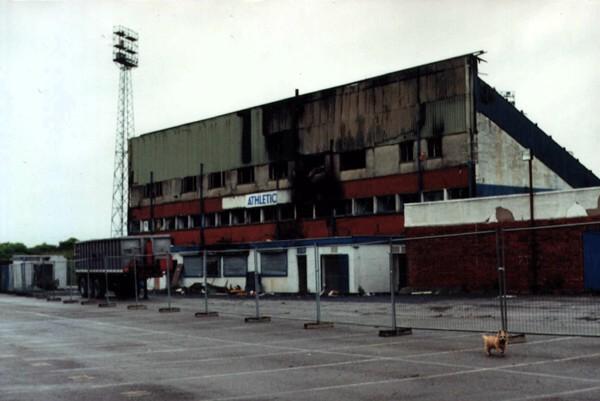 Taken prior to demolition.