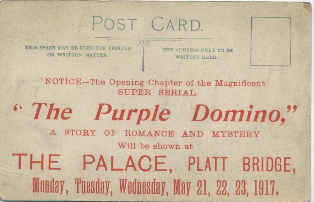 PALACE CINEMA 1917 PALACE CINEMA 1917