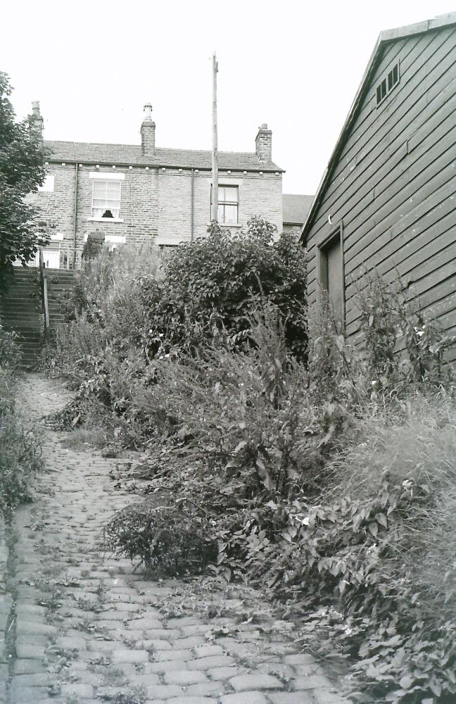 School cobbles Church Street UpHolland.