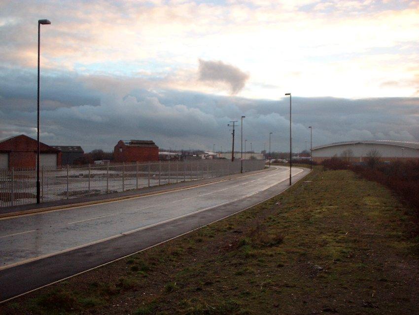 Industrial estate, access via Frith Street.