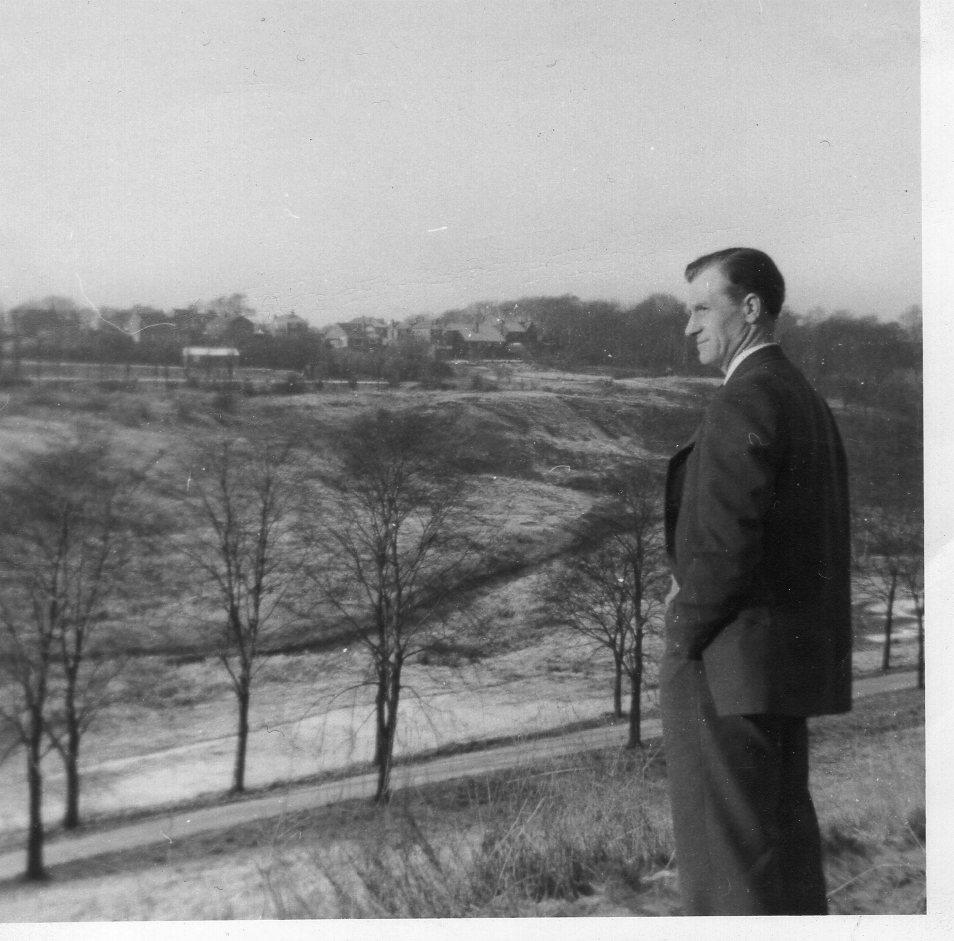 Douglas Valley from top of the steps, 1962/3