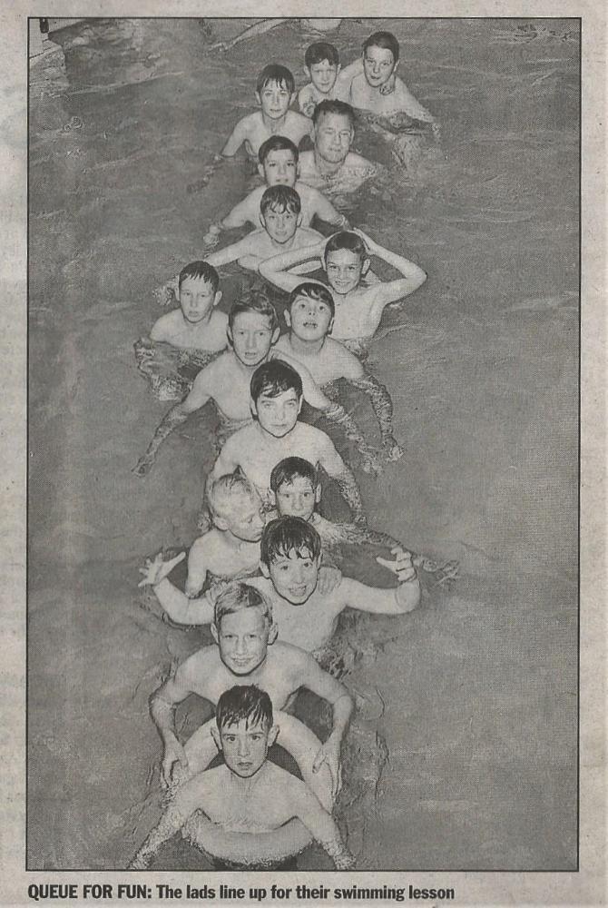 Wigan baths1960's - Local Paper Photo Wigan baths1960's - Local Paper Photo